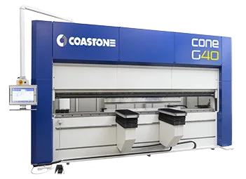 Presse plieuse servo-électrique CoastOne G40, 150 tonnes sur 4080 mm de longueur de pliage