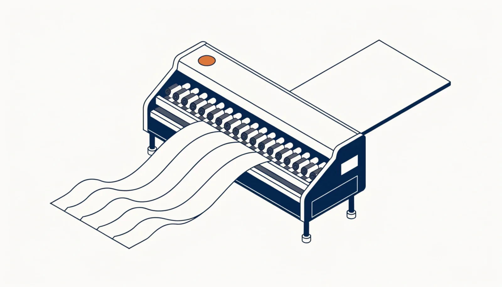 Illustration isométrique : Cisaille Guillotine : Guide Complet pour l'Industrie 2026